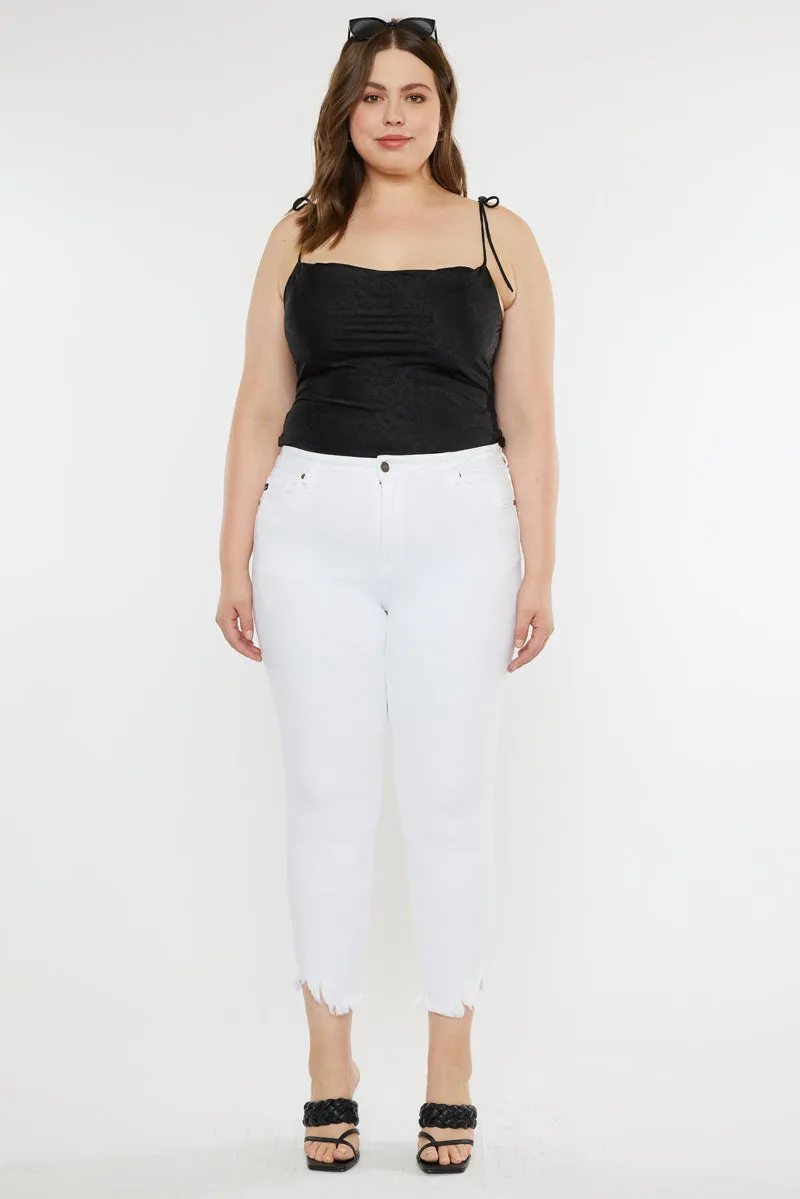 Jordana High Rise Ankle Skinny (Plus Size)