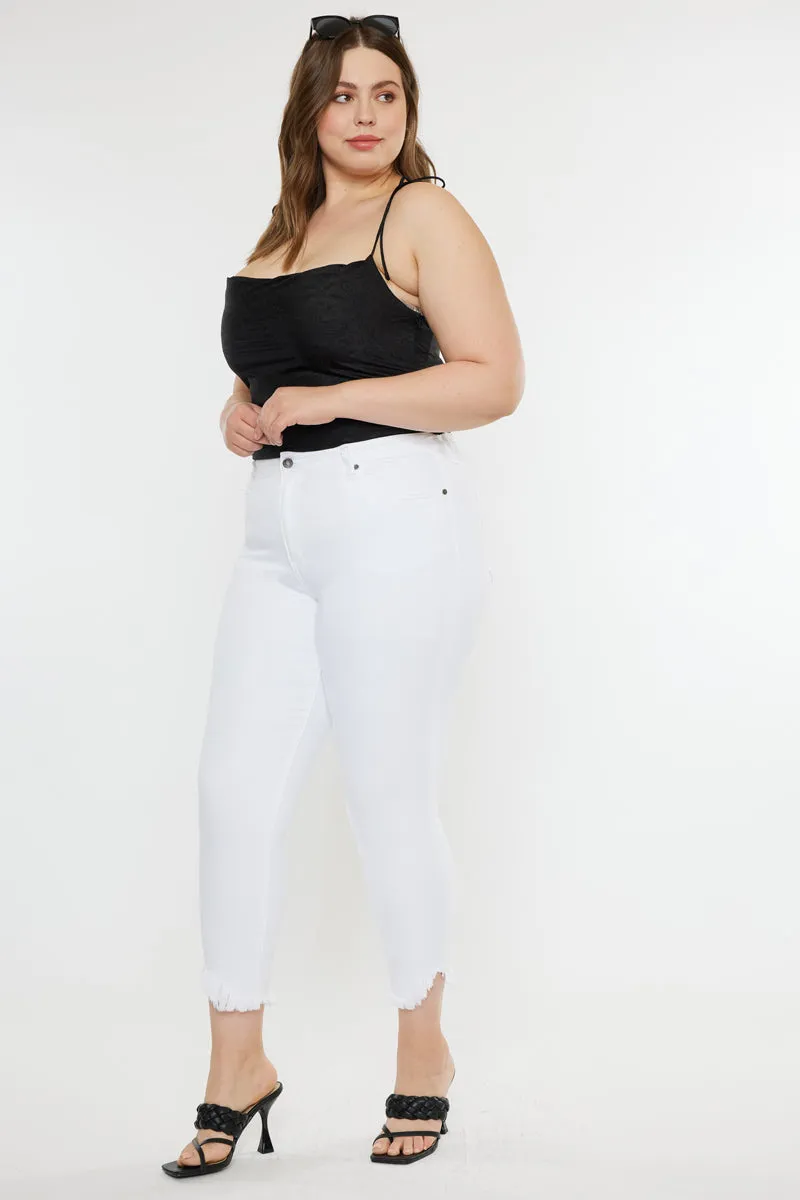 Jordana High Rise Ankle Skinny (Plus Size)