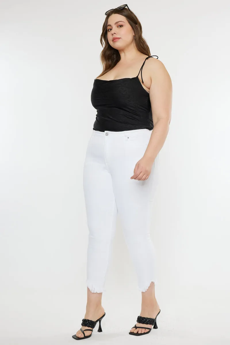 Jordana High Rise Ankle Skinny (Plus Size)