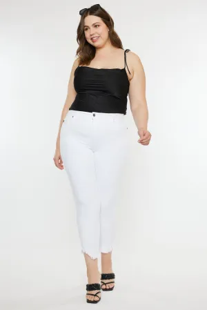 Jordana High Rise Ankle Skinny (Plus Size)
