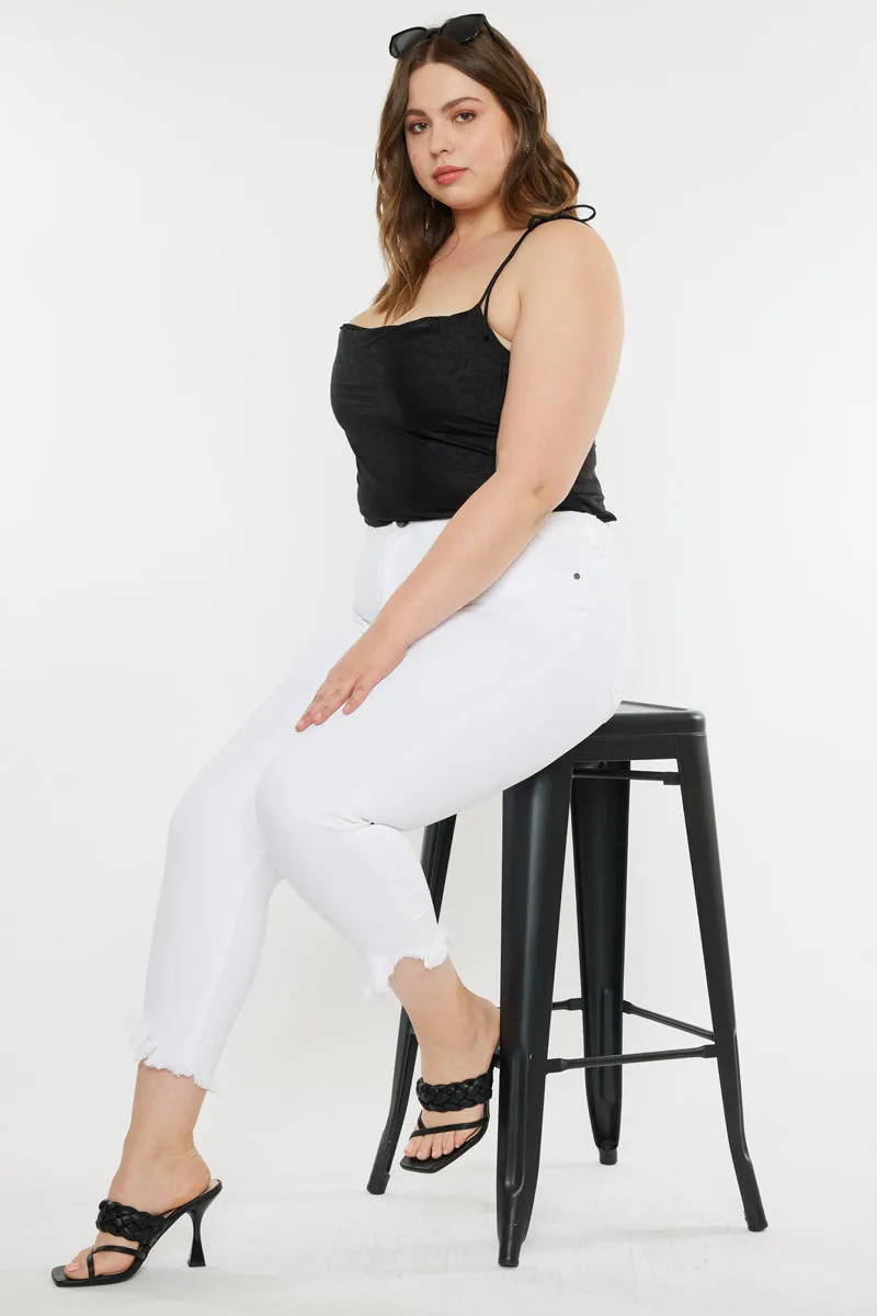 Jordana High Rise Ankle Skinny (Plus Size)