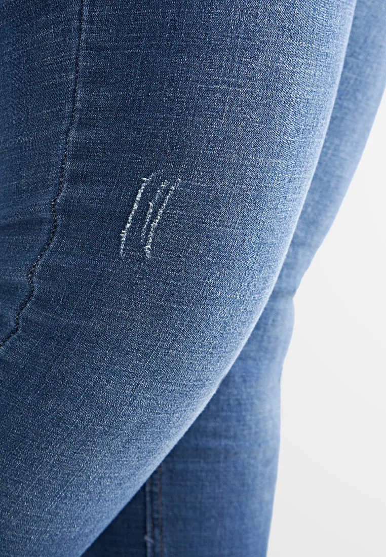 Jordy Ultra Stretch Skinny Cut Jeans - Light Blue