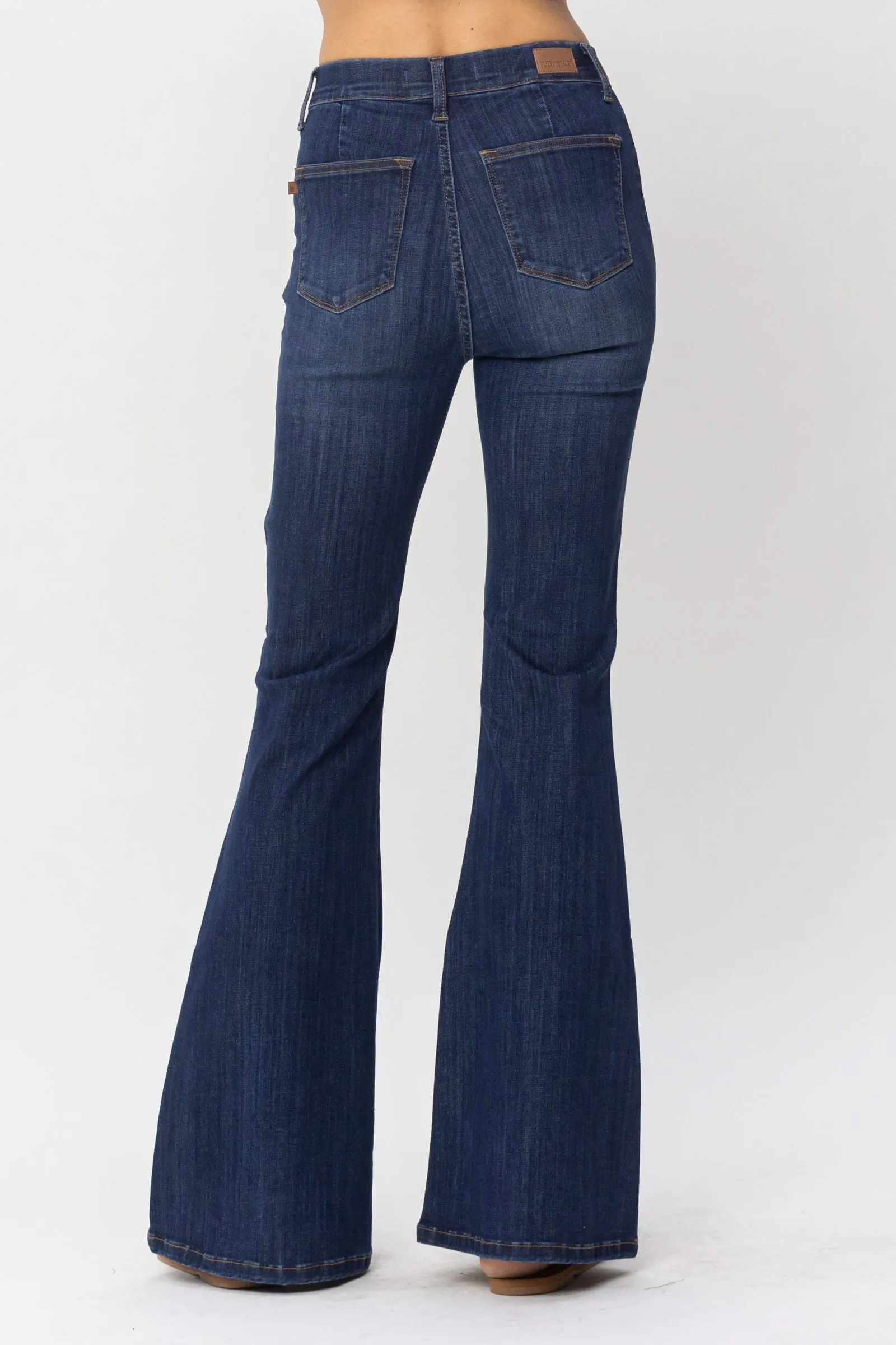 Judy Blue Pull On Flare Jeans