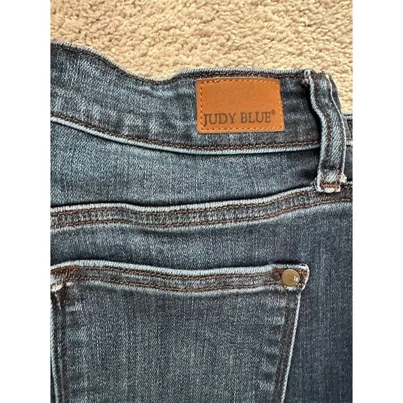 Judy Blue Women's Slim Fit Jeans Size 9 Dark Wash Stretch Denim