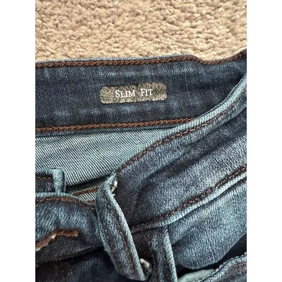 Judy Blue Women's Slim Fit Jeans Size 9 Dark Wash Stretch Denim