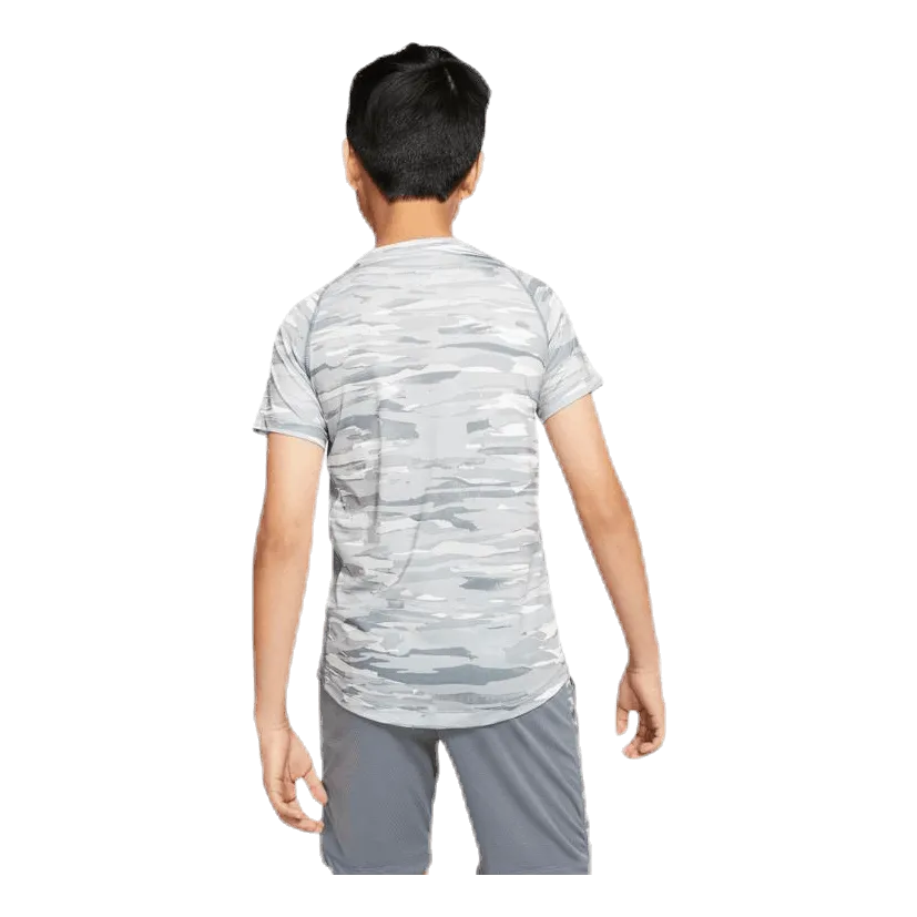 Junior Pro Fitted Camo Grey