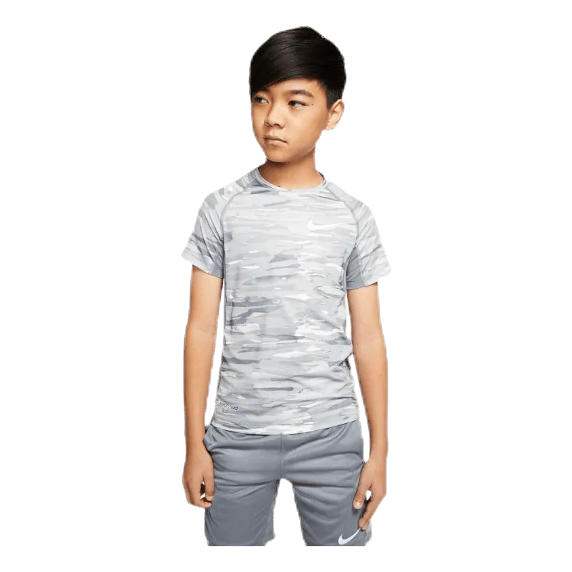 Junior Pro Fitted Camo Grey