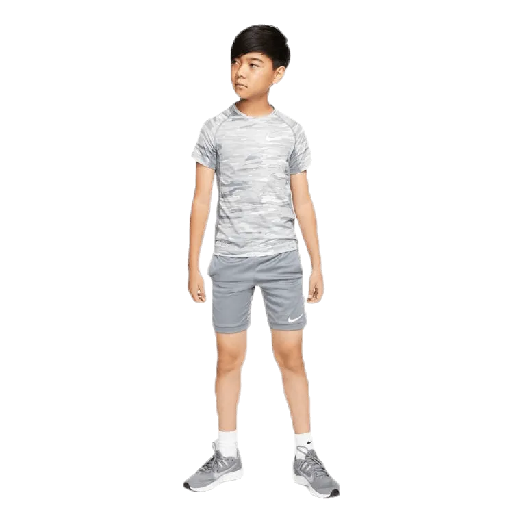 Junior Pro Fitted Camo Grey