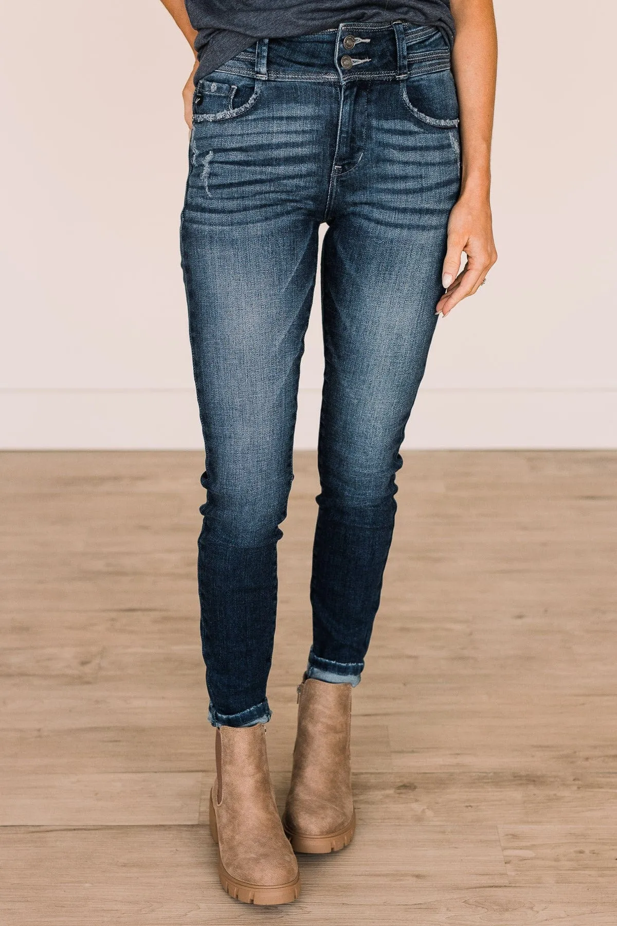 KanCan High-Rise Super Skinny Jeans- Selena Wash