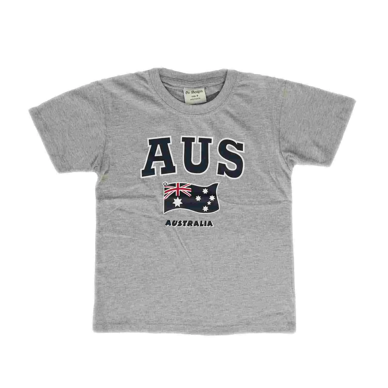 Kids T-Shirt AUS Flag Dark Grey 6
