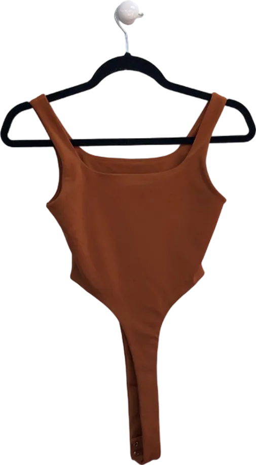 KLAYD Brown Bodysuit M