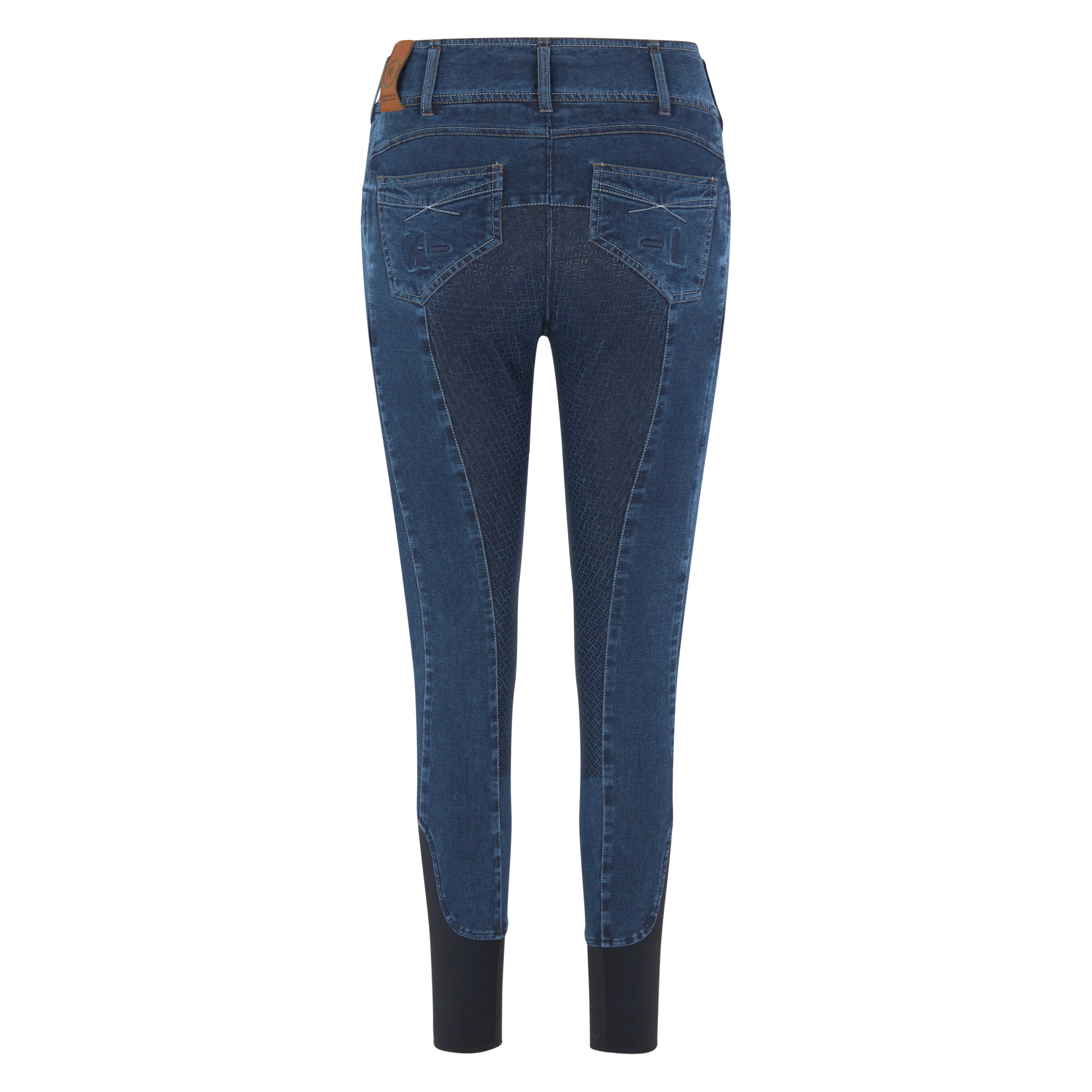 KLkayce Women's Denim Full Grip Riding Breeches