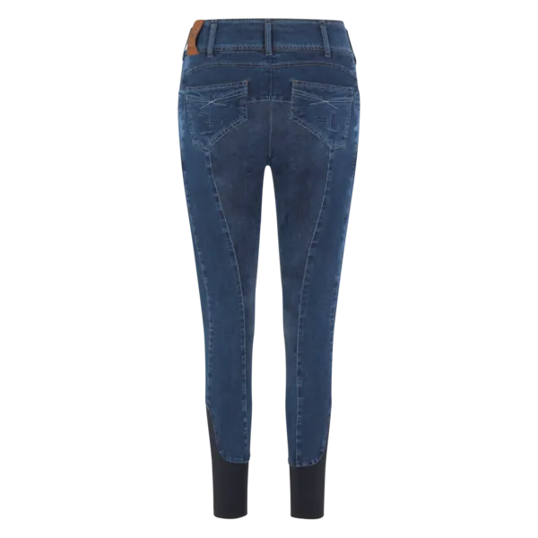 KLkayce Women's Denim Knee Grip Riding Breeches