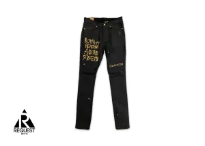 Ksubi 23 Van Winkle Jean "Jet Black Wax"