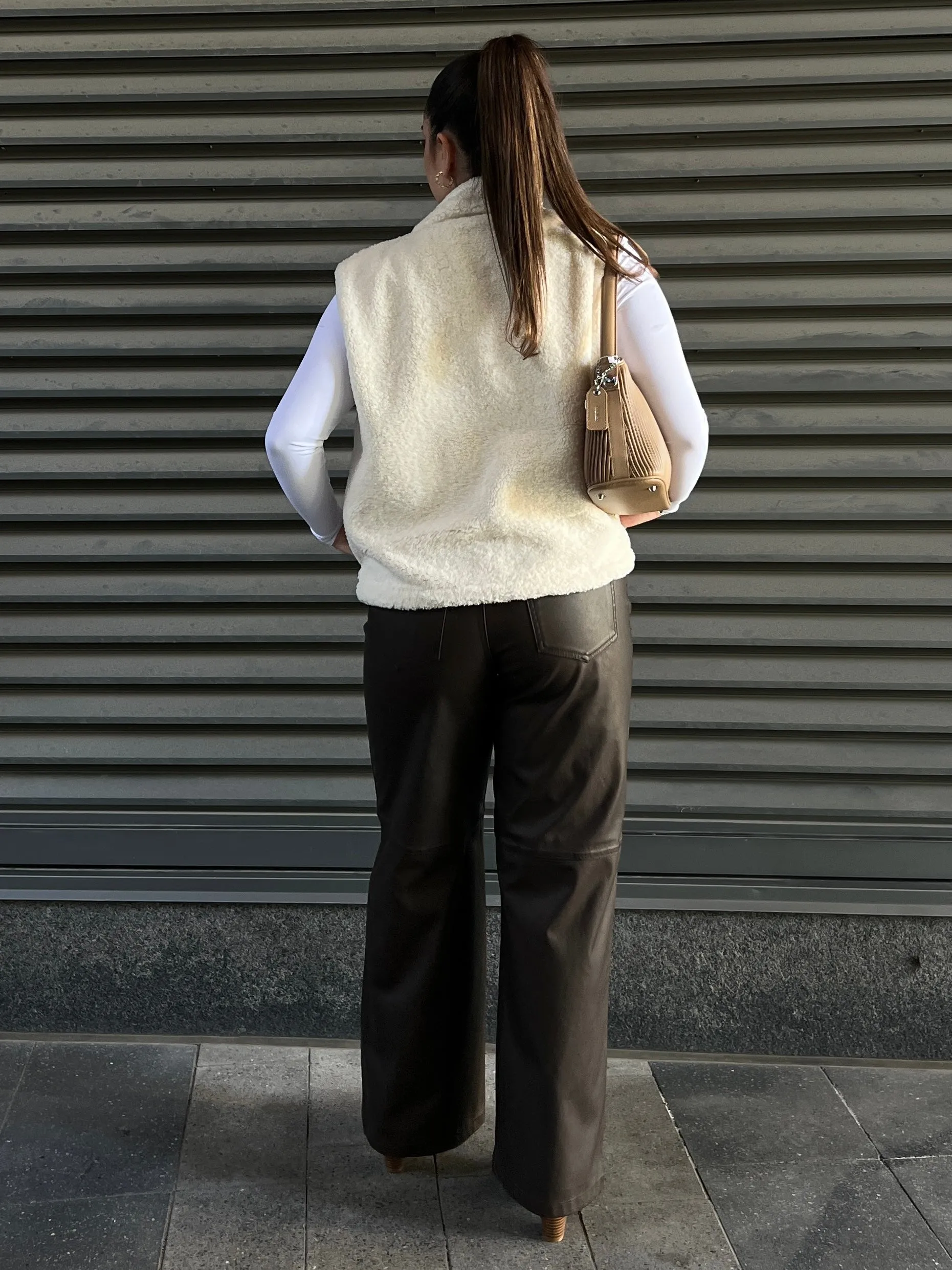 KUWALLA Sherpa Polar Zip Vest
