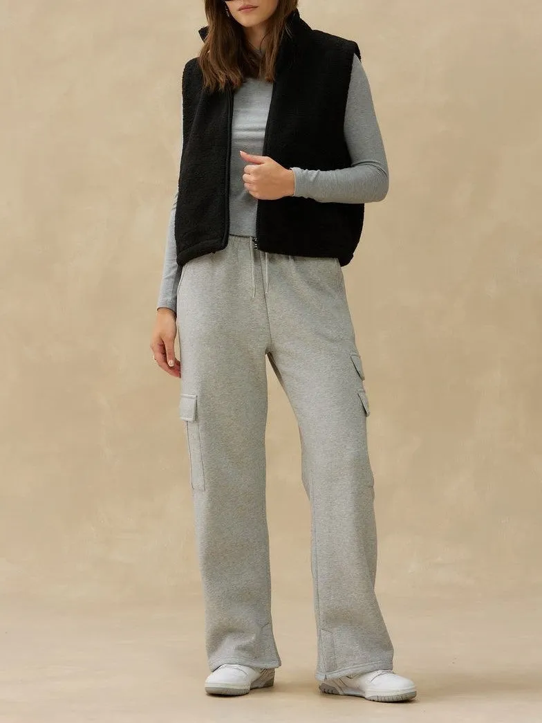 KUWALLA Sherpa Polar Zip Vest