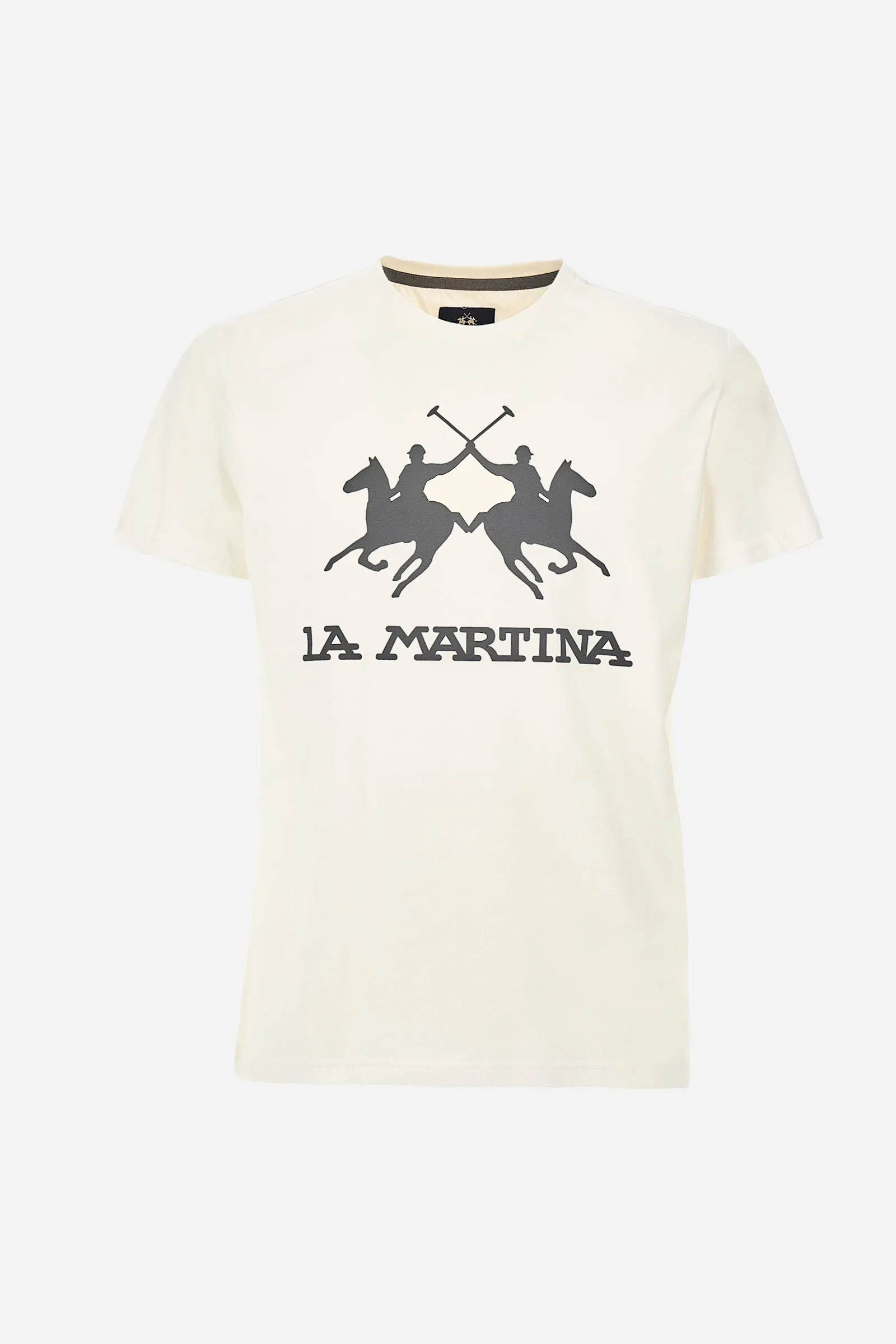 La Martina T-Shirts Regular Fit in Cotton - MORENO CCMR05-JS206