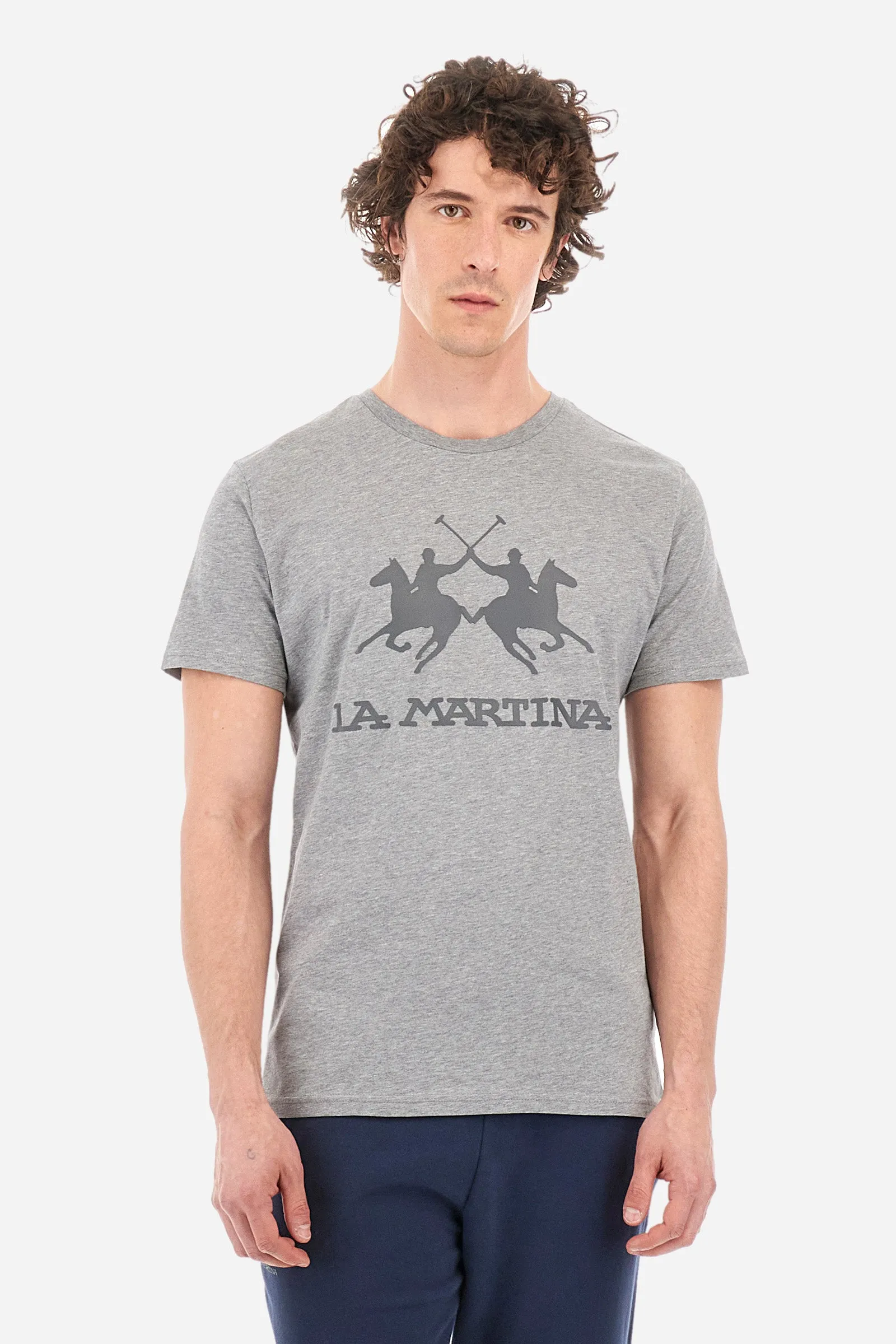 La Martina T-Shirts Regular Fit in Cotton - MORENO CCMR05-JS206
