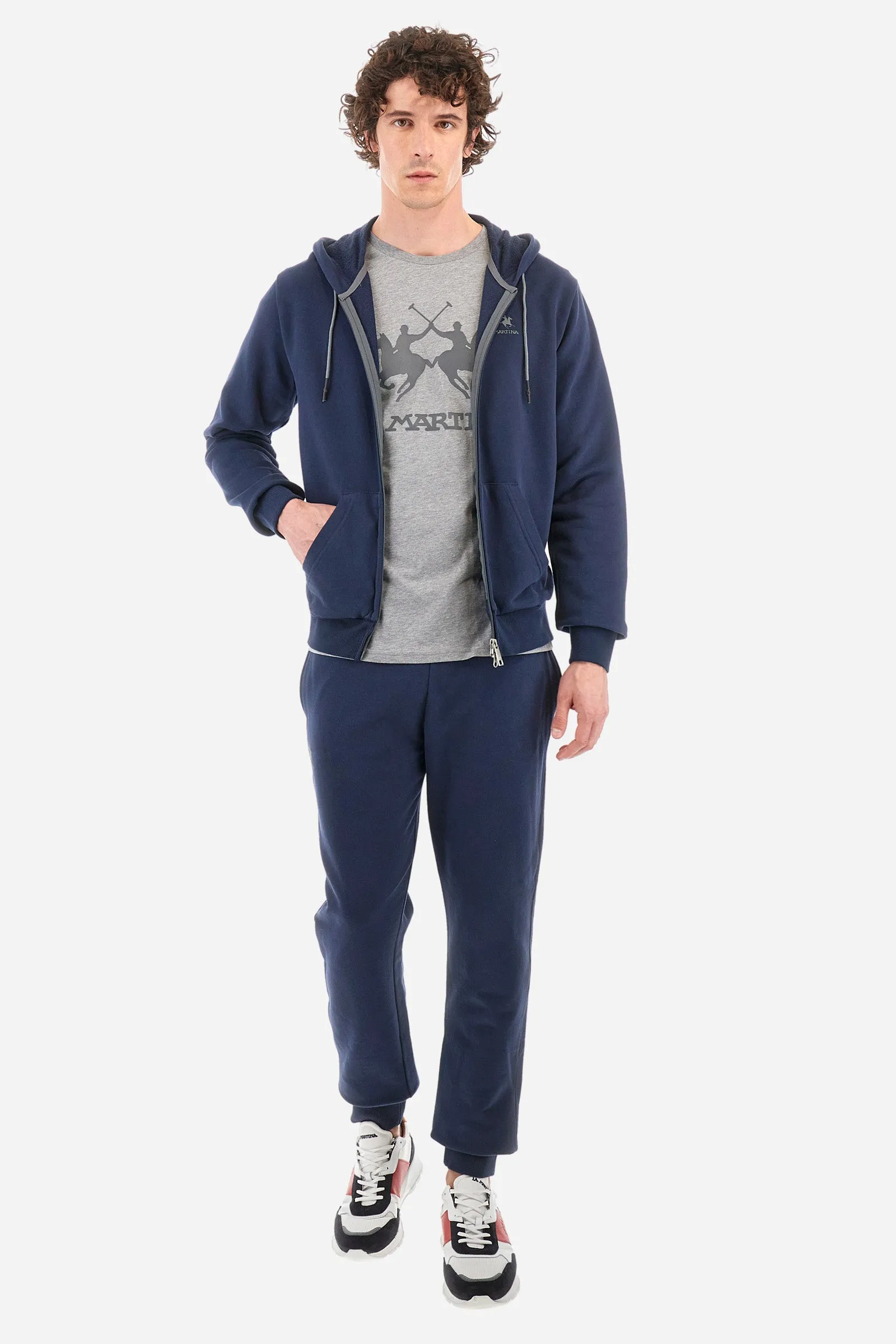 La Martina T-Shirts Regular Fit in Cotton - MORENO CCMR05-JS206