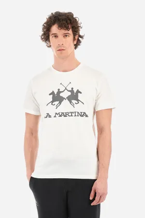 La Martina T-Shirts Regular Fit in Cotton - MORENO CCMR05-JS206