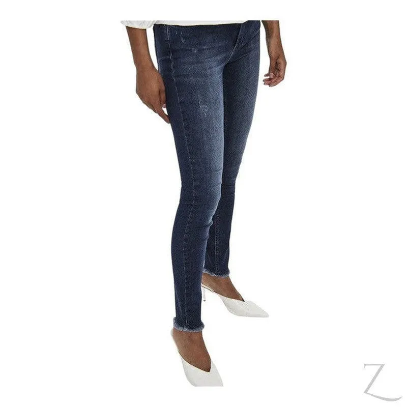 Ladies Super Stretchy Super Skinny Denim Jeans | Detailed | "Phela"