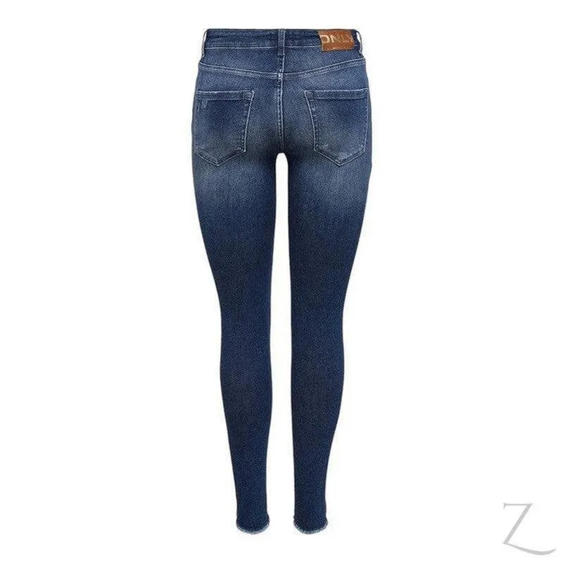 Ladies Super Stretchy Super Skinny Denim Jeans | Detailed | "Phela"