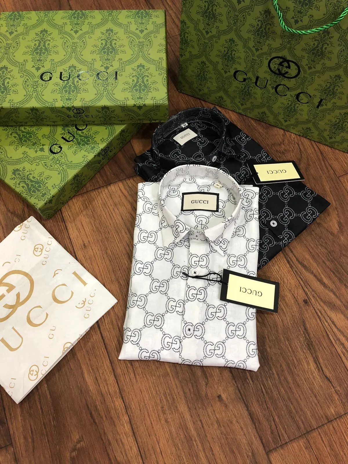 Latest Symbol Pattern Printed Full Sleeve Shirts