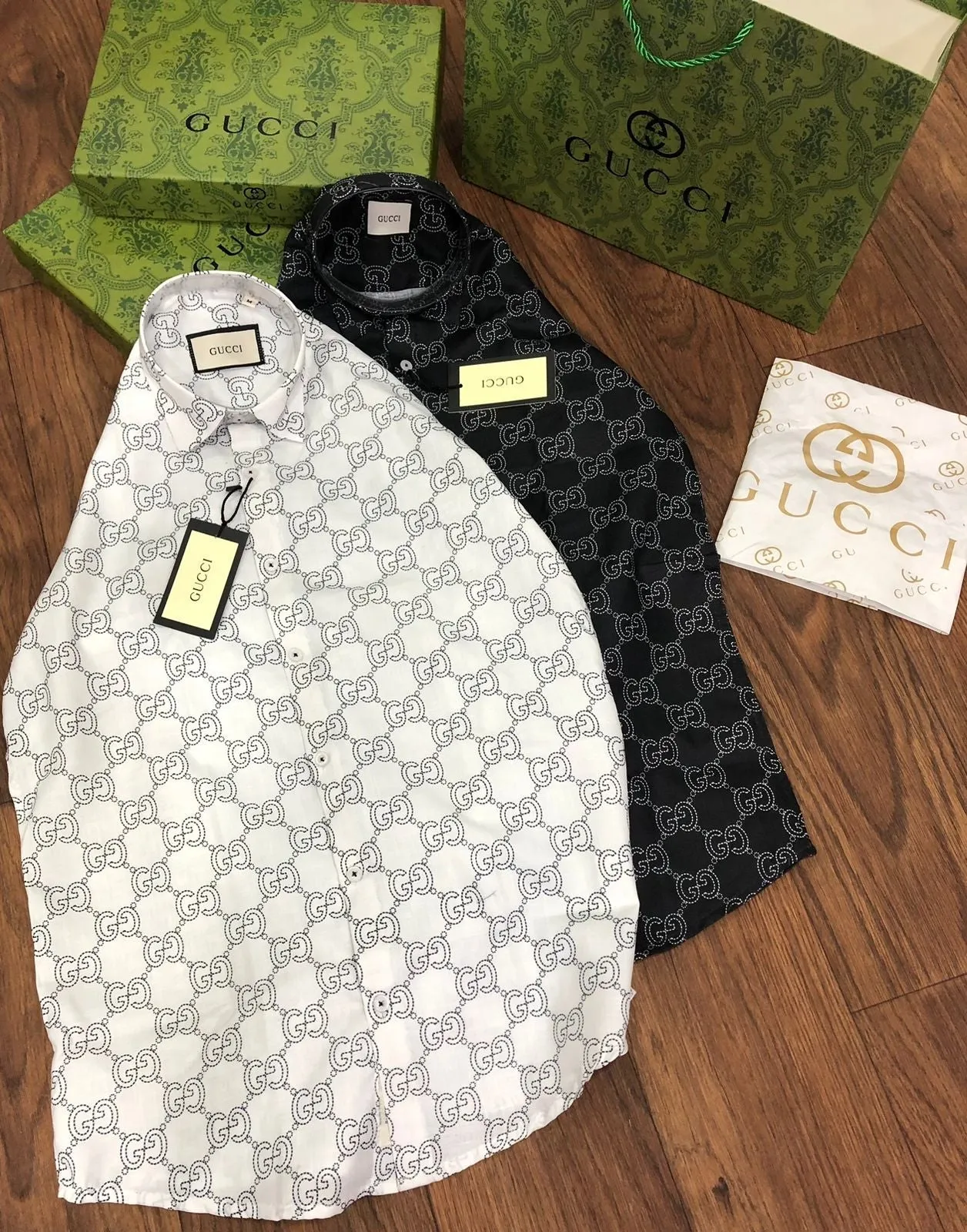 Latest Symbol Pattern Printed Full Sleeve Shirts
