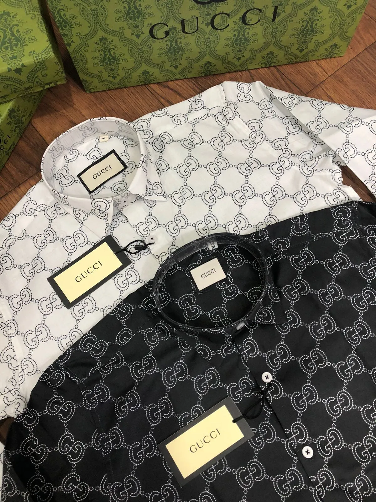 Latest Symbol Pattern Printed Full Sleeve Shirts
