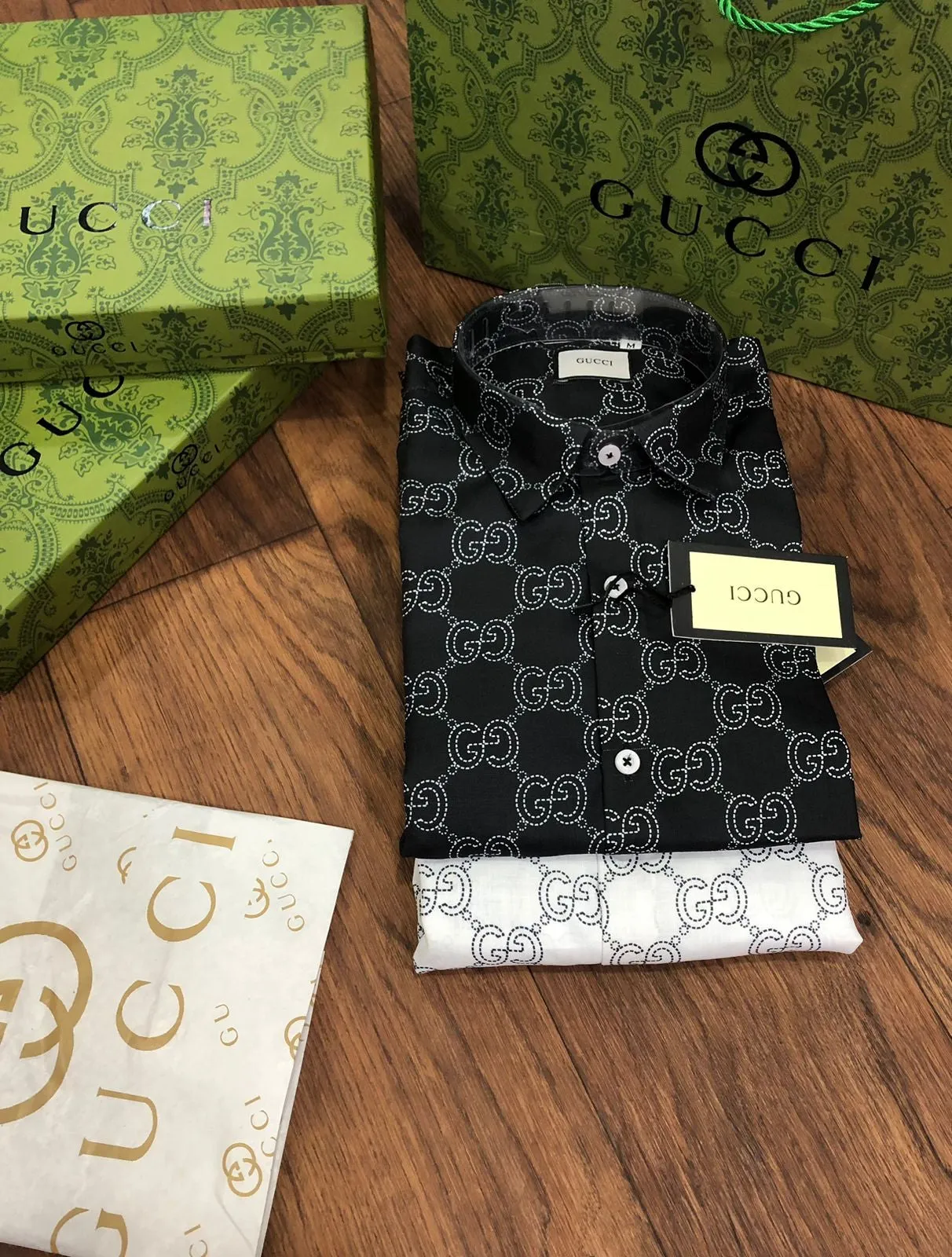 Latest Symbol Pattern Printed Full Sleeve Shirts