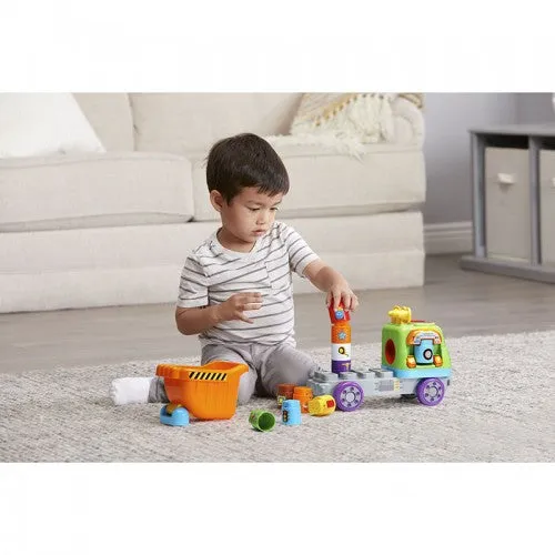 LeapFrog LeapBuilders Block Play - Store and Go Dump Truck