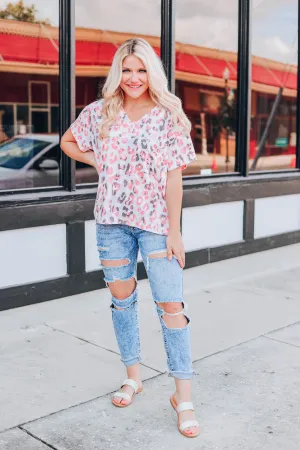 Leisure Time Leopard Top