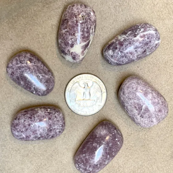 Lepidolite Polished Pebble