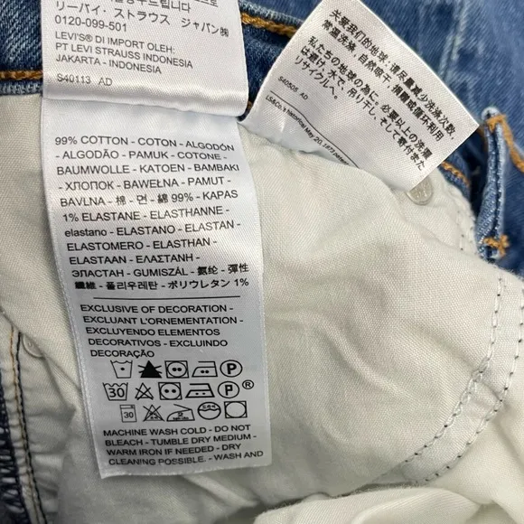 Levi's Premium Wedgie Icon Fit Cheeky Jeans in Charleston Moves Size 25 Revolve