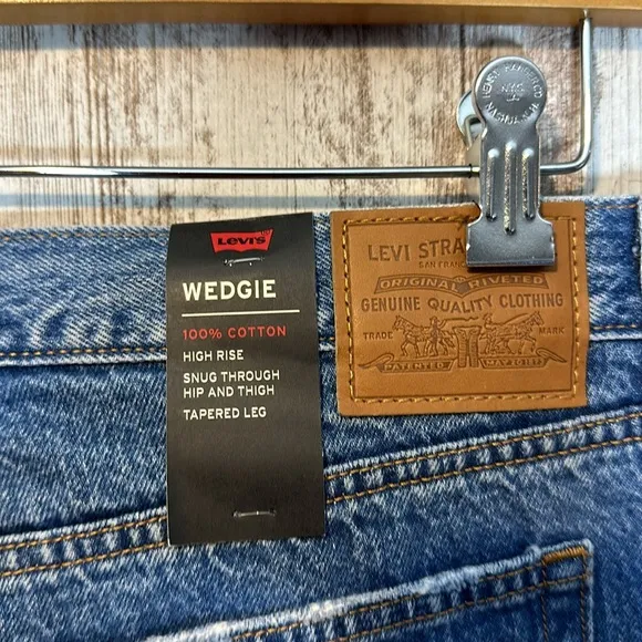 Levi's® Premium WEDGIE STRAIGHT FIT WOMEN'S JEANS Sz 32