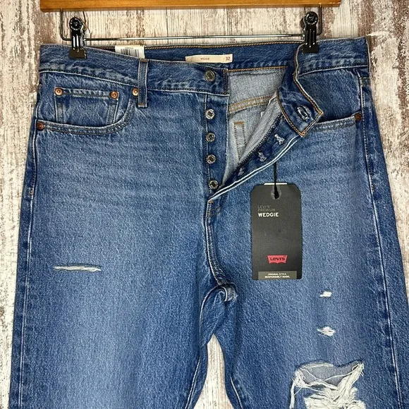 Levi's® Premium WEDGIE STRAIGHT FIT WOMEN'S JEANS Sz 32