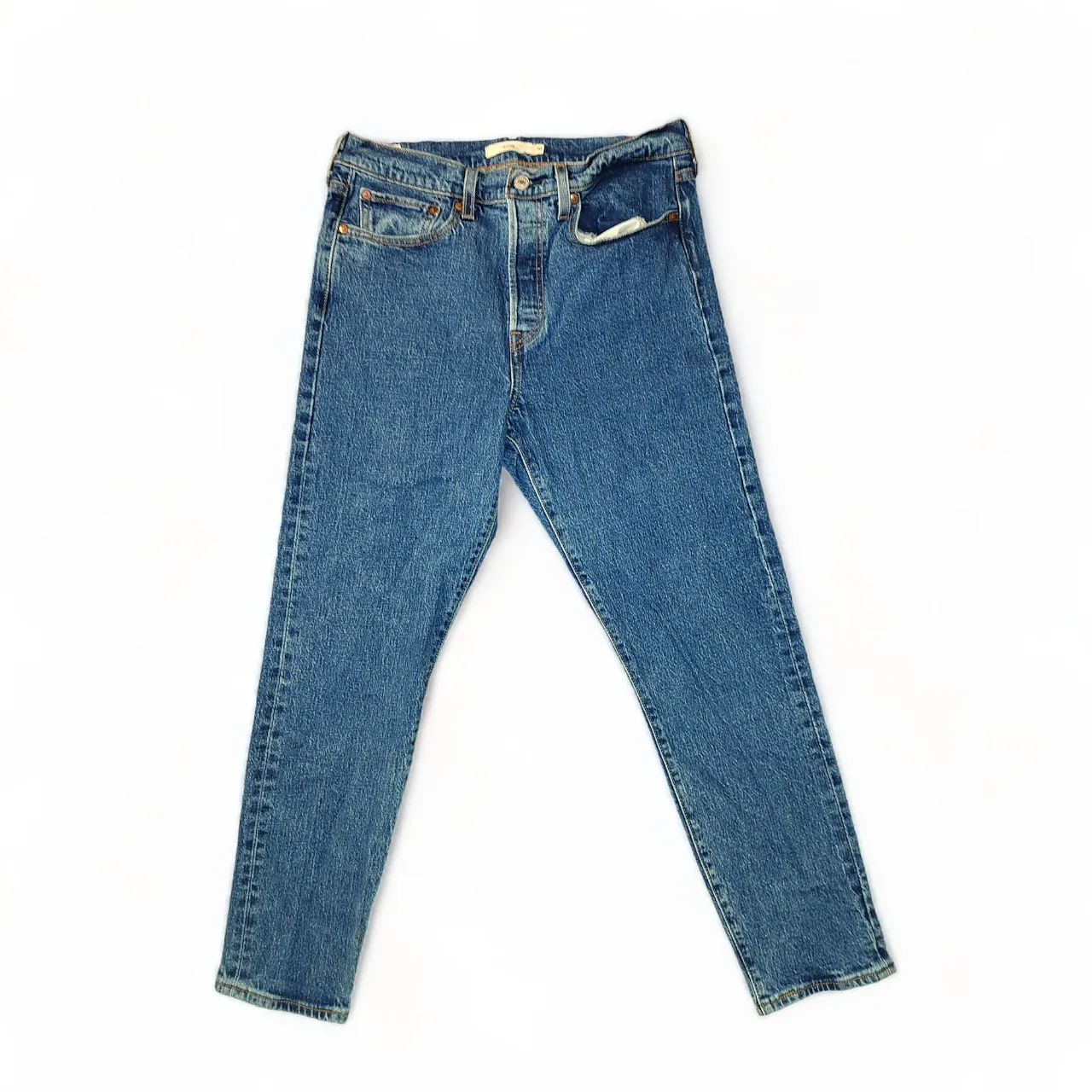 Levi's Wedgie Fit Dark Blue Jeans W31 L28
