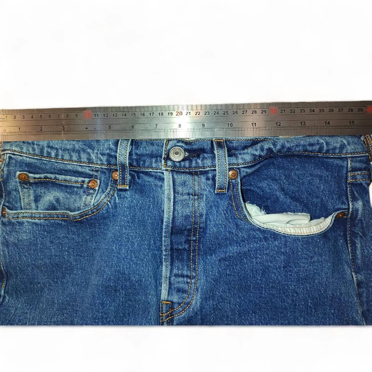 Levi's Wedgie Fit Dark Blue Jeans W31 L28