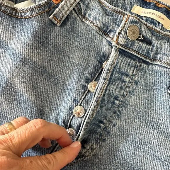 Levi's Wedgie Straight Jeans Size 16W