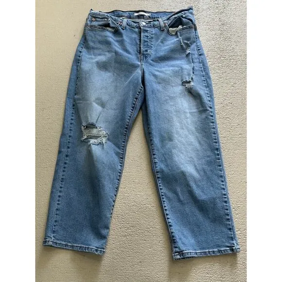 Levi's Wedgie Straight Jeans Size 16W