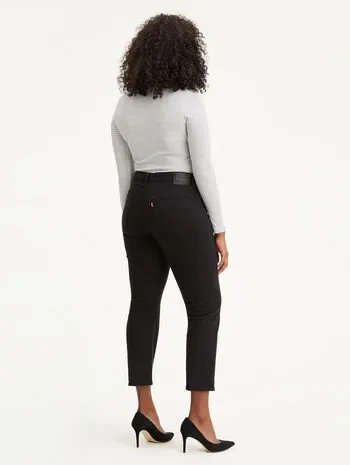Levi's Women's Wedgie Straight Jeans - Black Sprout