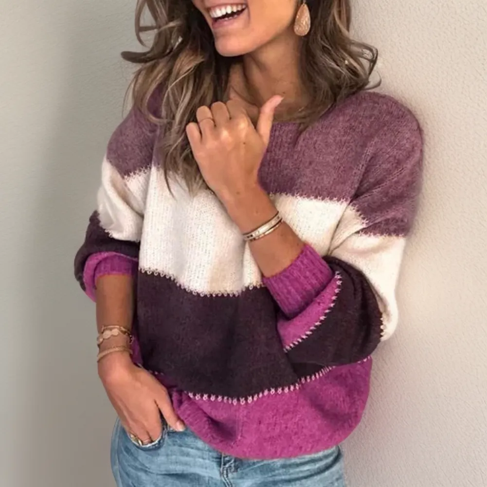 Lianni | Cozy luxury striped sweater