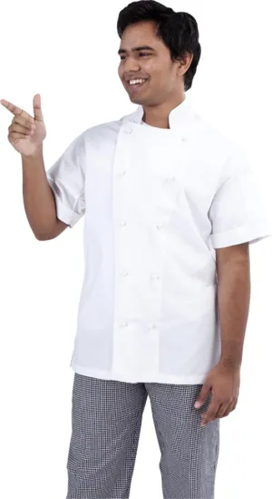 Light Weight Short Sleeve Chef Jacket