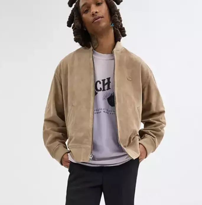 Lightweight Suede Jacket