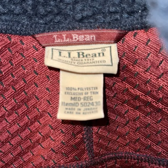 L.L. Bean Women’s Navy Blue Sherpa Fleece Vest