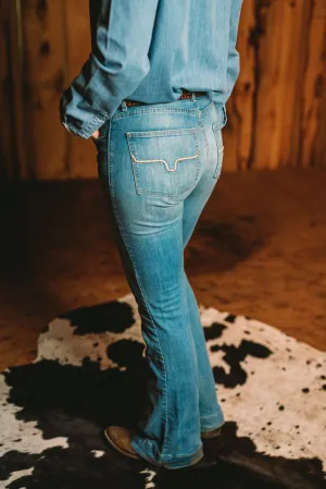 Lola Soho Mid Rise Trouser Jean by Kimes Ranch