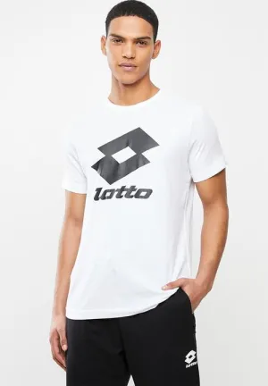 Lotto Smart Tee Js White/Black