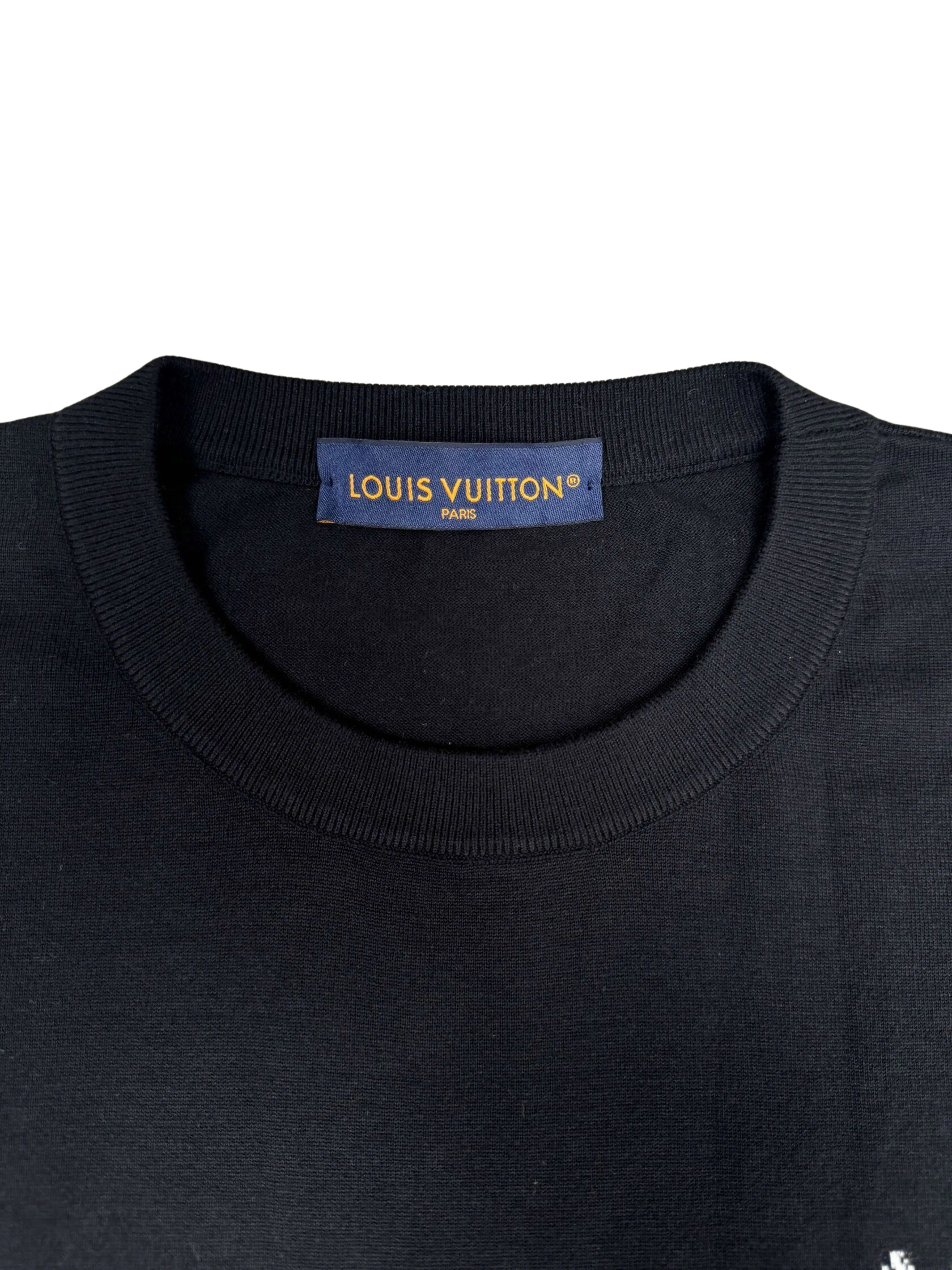 Louis Vuitton Marque Deposse T-Shirt - Black (Unused)