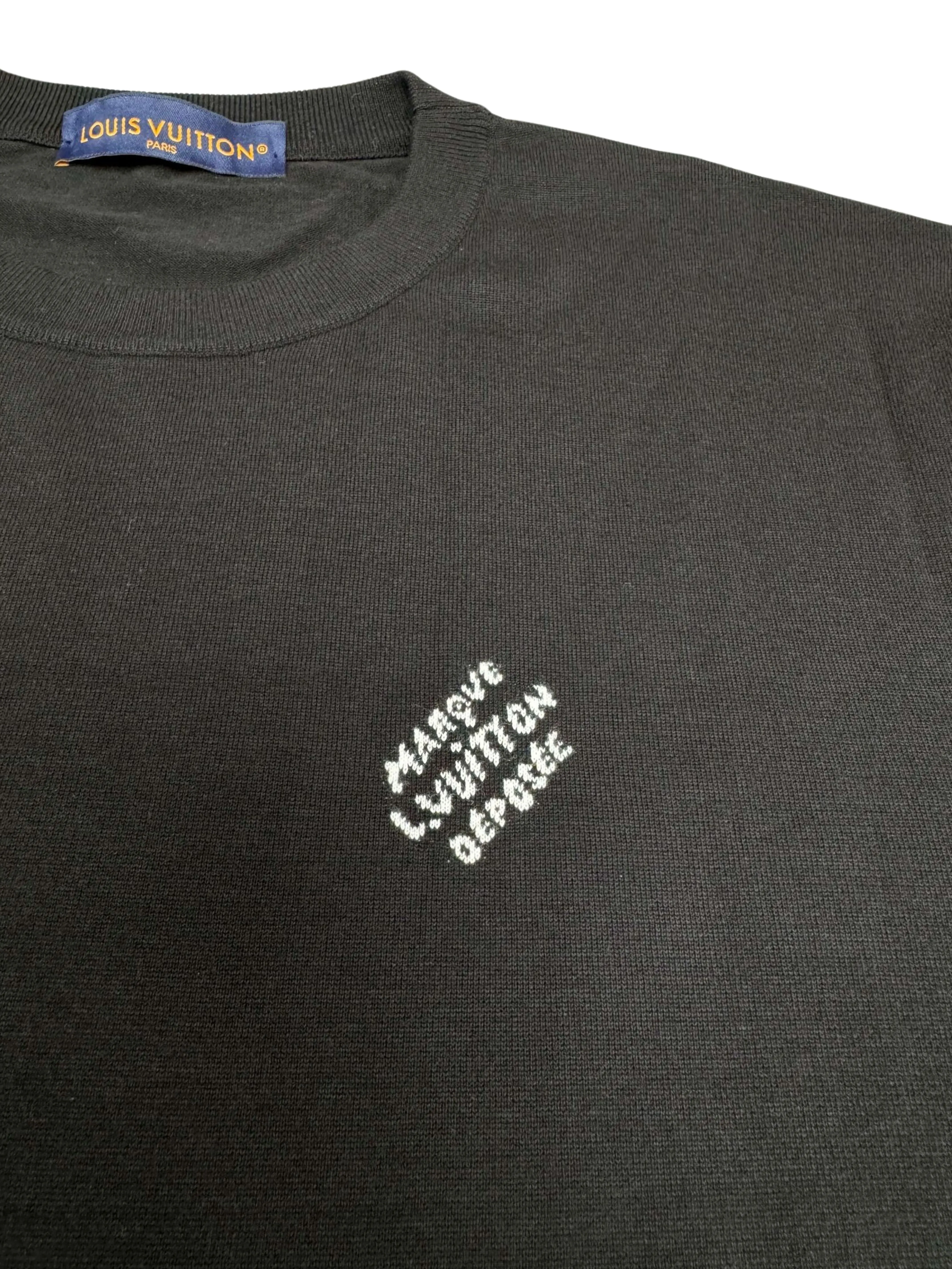 Louis Vuitton Marque Deposse T-Shirt - Black (Unused)