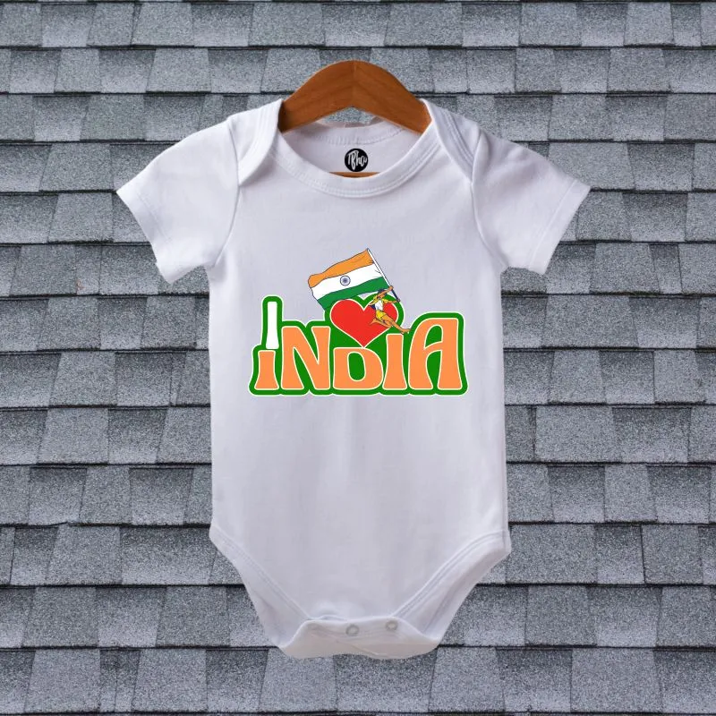 Love India Independence Day T-Shirts